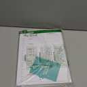 Decorably 52 Sheets Minimal Pink Undated Magnetic Weekly Meal Planner and Grocery List Notepad with 4 Strong Magnets - 8.5x11in Spring-Bound, Refrigerator Mountable, Easy Tear-Off Design