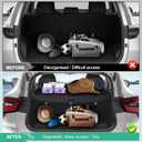 Powerty Retractable Cargo Cover for 2024-2026 Chevy Chevrolet Trax -Canvas Texture Trunk Cover Privacy Screen Rear Security Shade for Trax Accessories