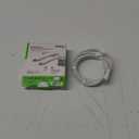 Belkin BoostCharge Nylon Braided USB C to Lightning Cable 6.6ft/2M - MFi Certified 18W Power Delivery iPhone Charger Cord - Apple Charger USB C Cable - Fast Charging for iPhone 14, iPhone 13 - White