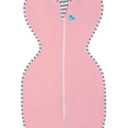 Love to Dream Swaddle UP, Baby Sleep Sack, Self-Soothing Swaddles for Newborns, Improves Sleep, Snug Fit Helps Calm Startle Reflex, New Born Essentials for Baby, 1.0 TOG, 5-8.5 lbs, Pink