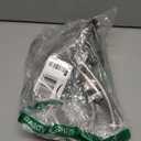 Cobbe 48-Setting High Pressure 3-Way Shower Head Combo, Hand Held Shower & Rain Shower Separately or Together, 4.7" Dual 2 in 1 Showerhead with Hose - Brushed Nickel - U.S. Invention Patents