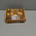 PChero 1.57" x 1.69" Battery Operated Tea Lights with Timer, 12pcs Warm White LED Timed Flameless Candles Flickering, 6Hours On Per 24Hours Cycle, Ideal for Thanksgiving Christmas Wedding Home Decor