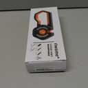 6-Stage Knife Sharpener - Premium Kitchen Knife Sharpeners - Adjustable Handheld Manual Knife Sharpeners for Kitchen Knives, Scissor and Chef Knife.Easy for beginners to use (ORANGE)