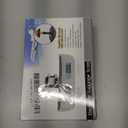 Digital Luggage Scale, Portable T-Shaped Hand Held with LCD Backlight, 50kg Maximum Capacity, Silver, for Travel Suitcase Weight Measurement