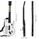 DOYO Guitar Hero Wii for Wii Guitar Games - White