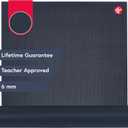 Manduka PRO Yoga Mat - 6mm | Lifetime Durability | Hygienic Construction | Premium Studio Quality | Teacher Approved (85" x 26", Midnight)