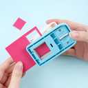 Stamp Puncher, Stamp Punch, 1x0.8 inch Postage Stamps Puncher, Scrap a Day Punch, StampCutter HolePunch, Lever Craft Paper Punches for Crafting, DIY Project, Punches That Looks Like a Stamps