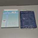 Pro Goleem Baby Soft Minky Dot Blanket with Silky Satin Backing Baby Gifts for Boys and Girls (Navy Blue, 30 x 40)