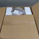 Modern Floor Lamp with 3 Color Temperatures, Foot Switch Standing Lamps for Living Room,Tall LED Standing Lamps for Living Room, Bedroom, Office, Beige Linen Shade, 9W Bulb Included, Gold