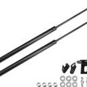 X AUTOHAUX 2 Pcs Front Hood Lift Supports Struts Shocks Gas Spring for Honda CIVIC 9th FB/FG 2011-2016 Black