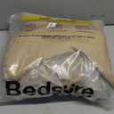 Bedsure GentleSoft 100% Cotton Blanket Twin XL Size for Bed - Breathable and Lightweight, Soft Cozy Textured Herringbone Woven Summer Blanket for College Dorm, Light Brown, 66x90 inches