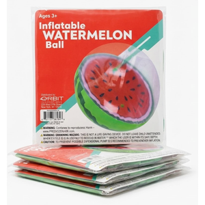 Inflatable Watermelon Arm Bands Pack of 5