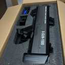 Fog Gun1500W with Lights, Strip, Stand, Handheld Fog Machine Smoke Cannon for Parties, Halloween, DJ Events, and Stage Performances