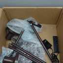 36W LED Tree Floor Lamp, Dimma ble Tall Standing Lamp with Remote & Touch Control, 4 Color Temperatures Bright Floor Lamp, 3 Rotatable Light Modern Floor Lamps for Living Room Bedroom Office (Brown)