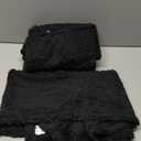 1 Pack 3 Calming Blankets Fluffy Premium Fleece Pet Blanket Soft Sherpa Throw for Dog Puppy Cat Black Small (23x16'')