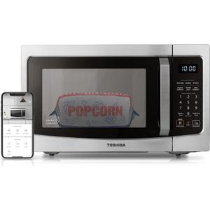 TOSHIBA Smart Microwave Oven with Sensor Reheat, 1.3 Cu.Ft, 1100W