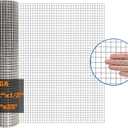 Galvanized After Welding Hardware Cloth 24 in x 25 ft - 1/2 x1/2 inch Mesh 20GA