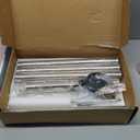 for Starlink Gen 3 Pole Mount Kit with Pipe Adapter, Thickened Stainless Steel, Starlink Mounting Starlink Base Bracket (5 Section Straight with Mount)