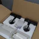 Battery Operated Wall Sconce Set of 2, Black Rechargeable Wall Lights with Timer Function, Easy Install Dimmable Wireless Wall Lamps Sconces Wall Decor for Living Room Bedroom Hallway, Emergency 3000K