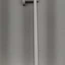 Adjustable Single Towel Bar 16 to 27.6 Inch, iMomwee Oil Rubbed White Finished Stainless Steel Bath Towel Holder, Wall Mounted Towel Rail for Bathroom Kitchen Washroom, 1" Diameter Towel Rod with Hook