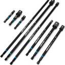 Libraton Impact Grade Socket Adapter Set, 3" 6" 12", Drill Socket Adapter, Socket Driver Adapter, Drill Socket Adapter Extension, Adapter Power Drill to Torque Impact Wrench