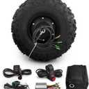L-faster 24V 36V 48V 350W Wheelbarrow Cart Gear Hub Motor Kit Off Road 14.5 Inch Wheel (24V 350W)