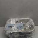 2.5 Gallons 40 Cup Non Slip Stainless Steel Large Dog Water Bowls, Outdoor Metal Dog Bowls Extra Large Breed, High Capacity Water Bowl for Big Giant Huge Dogs, Black