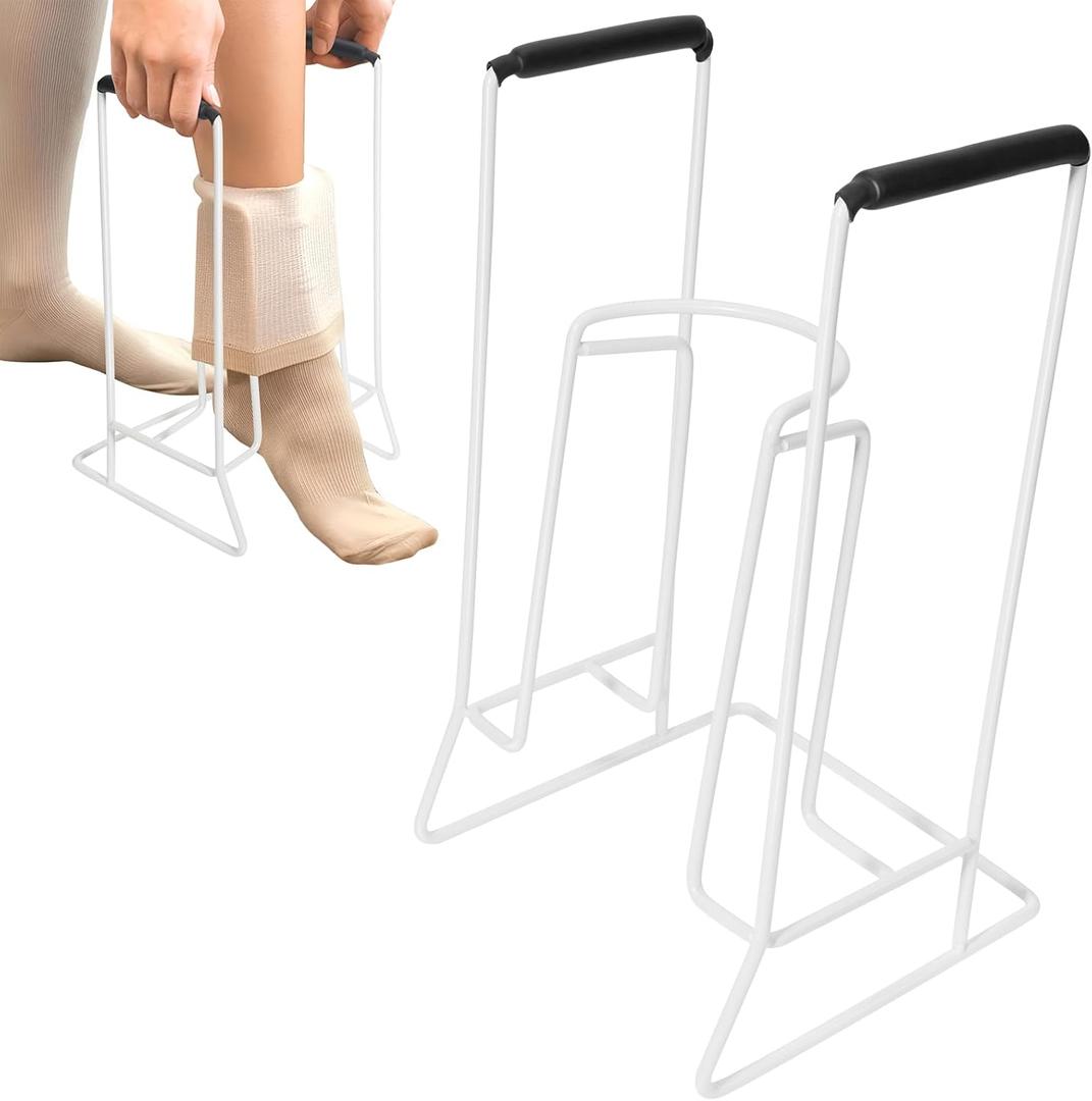 Stocking Donner Adaptive Dressing Aid for Putting on Compression Socks Medium Sock Aid Tool for Calves Less Than 18 inches in Circumference Socks Helper