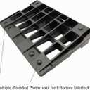 The Orthopedic Bed Wedge - Two Pack of Under-Mattress Wedges - Affordable Adjustable Base Alternative - 5 Inch Lift - Naturally Reduces Acid Reflux