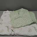 Baby Car Seat Blanket-Universal Car Seat Covers,Warm Swaddle Blankets for Infants Newborn,Boys and Girls Baby Bunting for Stroller,35"x35"(Green Animals)