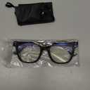 miyya Blue Light Glasses for Women & Men  Oversized UV & Blue Light Blocker Chunky Frames, Stylish Eyewear Accessories (**Tortoiseshell)