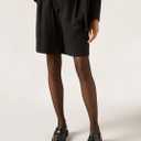 CALZEDONIA Woman's Diamond Sheer Tights (Black - Black)