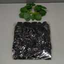 JOHOUSE 30PCS Black Roses, Artificial Flowers with Stems for Wedding Bouquets Party and Gothic Decoration