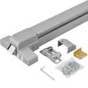 Commercial Panic Exit Device with Lever Handle UL 500 & ANSI Grade 1 Certified, Heavy-Duty Aluminum Push Bar for 2836 Emergency Exit Doors, Reversible for Left/Right (UL500-with Handle)