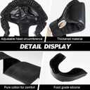Kanayu 14 Pcs Boxing Gloves and Headgear Set for Beginners Youth 16 Ounce Boxing Gloves Headgear Helmet Hand Wraps Mouth Guards Equipment for Beginners Training Equipment Gifts (Black)