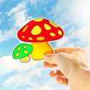 WorldBazaar 24 Sets Thanksgiving Suncatchers Craft Ornament Thanksgiving Animal Window Paint Art Suncatchers Craft Kits for Kids Fall Suncatcher Decorations Classroom Harvest Party Arts and Crafts