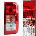 Halogen Type Tail Light Rear Lamp Assembly Compatible for 2024 2025 ford ranger XL Right Passenger Side N1WB-13402-FF