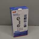 TAILI Shower Grab Bar, 2 Pack 12 Inch Suction Grab Bars for Bathtubs and Showers for Elderly, Shower Handle for Seniors Bathroom Safety Grip, No Drilling Removable,Grey (Gray)