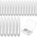 48 Pcs #60 Stainless Steel Blades Replacement