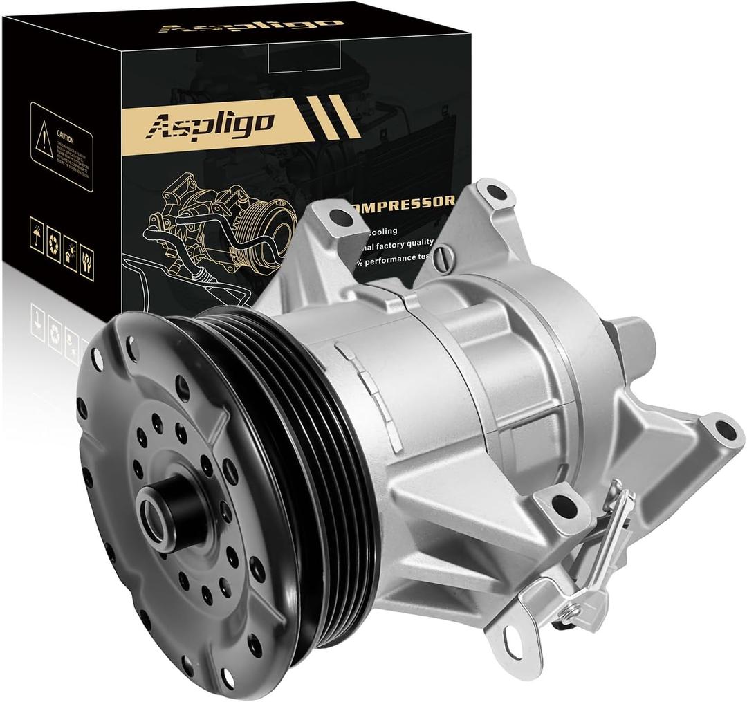 Air Conditioner AC Compressor Fits for Scion xA xB 1.5L 2004 2005 2006, with A/C Clutch, CO 11034C AC Compressor, Replaces 4472602331, 8831052250, 883105225084, 8831052530, 8831052570