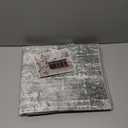 IOHOUZE Small Abstract Area Rug 2x3 Ft Entryway Rugs Washable Door Mat Indoor Entrance, Rubber Backed Throw Rugs, Printed Faux Wool Non Slip Floor Carpet for Foyer Front Door Sink, Grey Beige