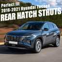 Vepagoo Rear Hatch Trunk Liftgate Tailgate Strut Shock Compatible with 2016-2021 Hyundai Tucson Sport Utility 4-Door Liftgate-W/O Power Liftgate, Replace OEM#580085, 580796, 581035