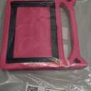 Kids Case for iPad mini 6 (8.3inch) 2021,iPad mini 7 (A17 Pro) 2024 Shockproof Cover with Handle,Build-in Kickstand&Pencil Holder for Kids,Pink