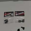 RiToEasysports RC Front Steering Knuckle, Plastic Steering Blocks Cup Rear Axle Carrier Rear C Blocks Steering Cup RC Parts and Accessories for 144001 1/14 RC Car