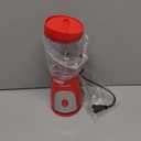 Mueller Smoothie Blender for Smoothies - Personal Blender for Shakes, Frozen Drinks, Baby Food & More, 15oz Travel Cup and Lid, Durable Stainless Steel Blades for Powerful Blending Performance, Red