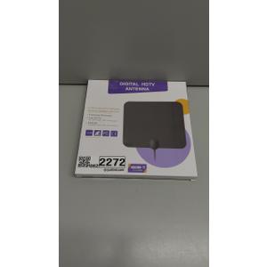 TV Antenna Indoor Long Range, Supports 4K 1080p Smart TV Signal Reception with Signal Amplifier 16ft HDTV Coax Cable