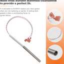 YAOAWE Pellet Stove Igniter Part C-E-IGN Replacement for All Breckwell Stoves, 4'' Fireplace Hot Ignitor 300W, Part Number 80607