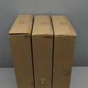 3Pcs Heavy Duty Pedestal Sign Holder for Display, 8.5 x 11 inches Adjustable Floor Standing Sign Holder with Weighted Base,Sign Stand for Indoor/Outdoor AdvertisingBlack