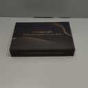 Led Face Mask Light Therapy, Red Light Therapy for Face, 7-1 Colors LED Facial Skin Care Mask, Black