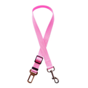Pet Rope Safety Leash - Not Easy to Bite Off Car Dog Leash Safety Belt Adjustable Safety Leash Suitable for Small, Medium Cats and Dogs,Pink